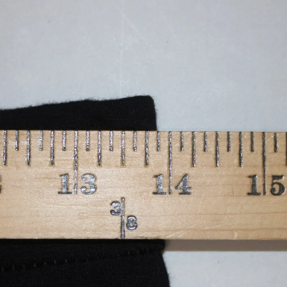 Mode Lia Legging Pant Sz L x 29 Black Gold Embellishment Swirls Rayon Leggings - Picture 11 of 12